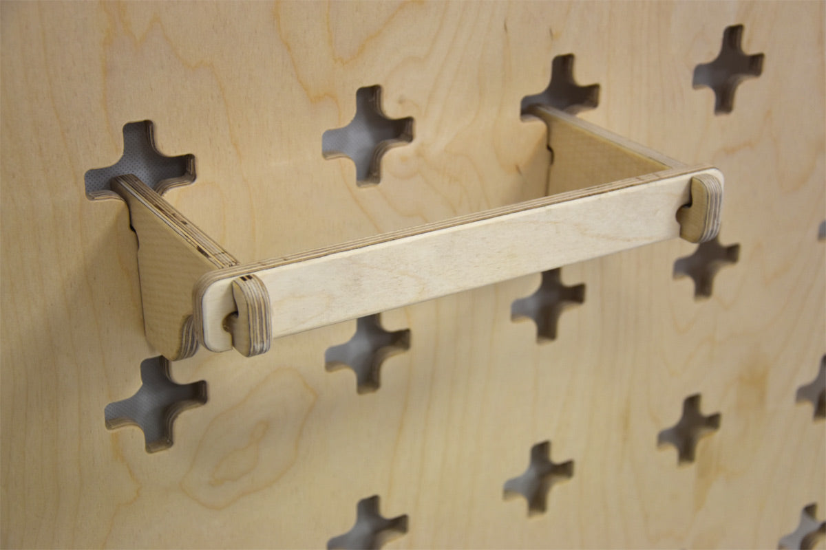 Väggmonterad hållare för tänger