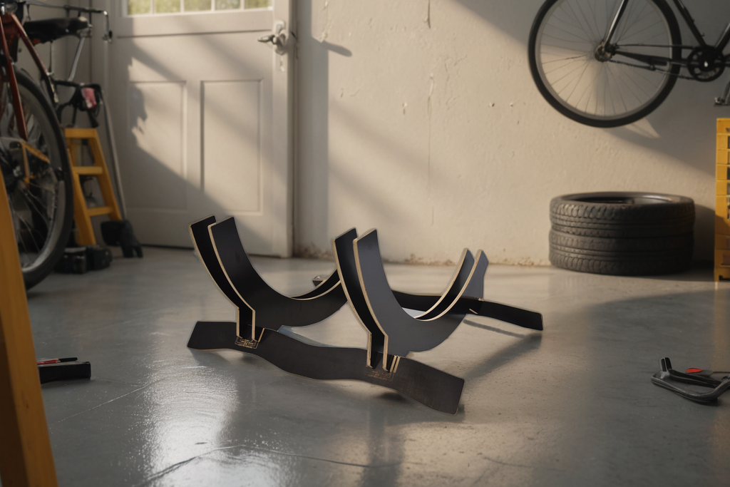 Justerbart ställ för 2 cyklar