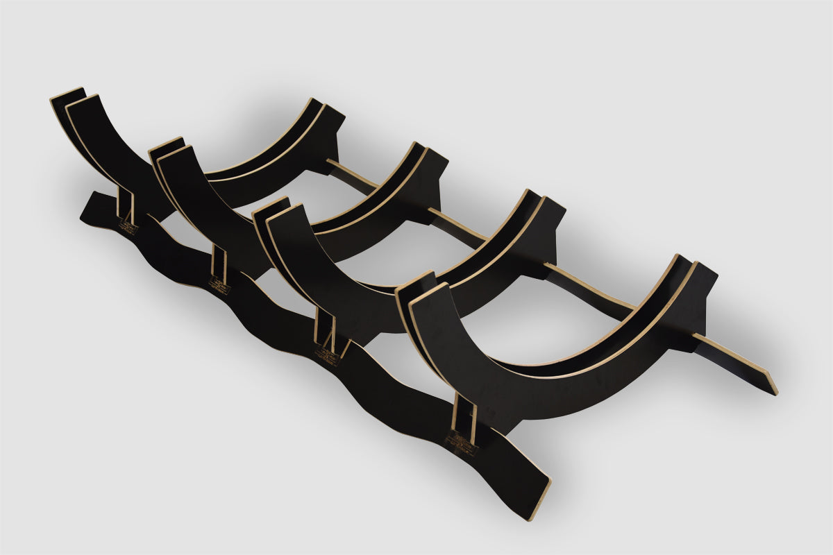 Justerbart ställ för 4 cyklar