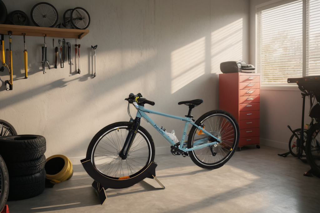 Justerbart cykelställ