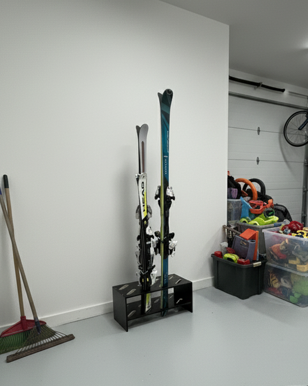 Skidställ i trä - 8 par, 61 x 33cm